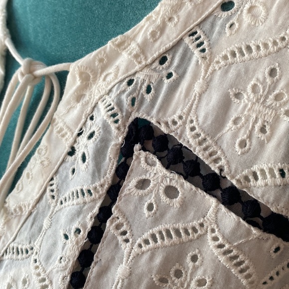 NWT Anthropology Hemant and Nandita Size S Aditya Embroidered Tunic Dress - Picture 8 of 13